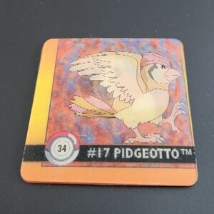 1999 Artbox Pokemon Action Flipz - Premier Edition #34 Pidgey Pidgeotto Card